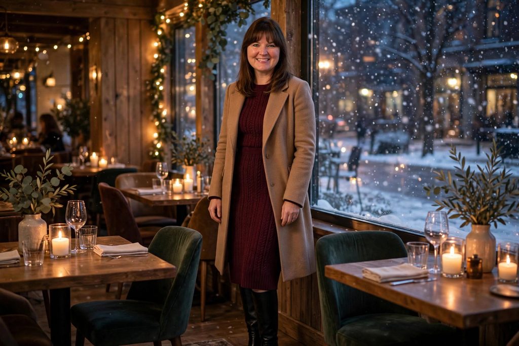 Classy Winter Dinner Outfits