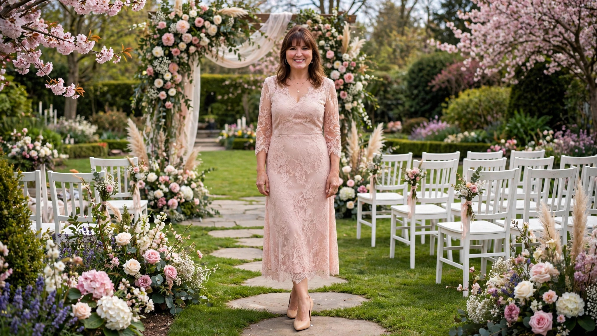 Lovely spring wedding guest outfits in fresh seasonal style