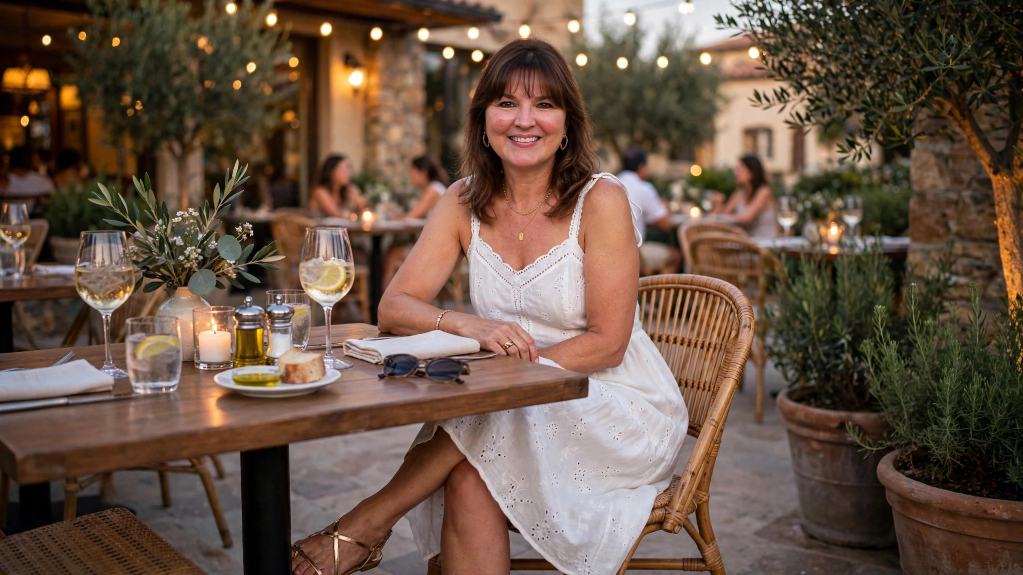 Chic summer dinner outfits for warm evening dining